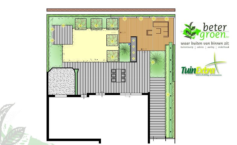 Lichtplan tuin verlichtingsplan tuinextra buitenverlichting