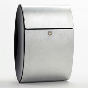 Allux Ellipse brievenbus gegalvaniseerd verzinkt