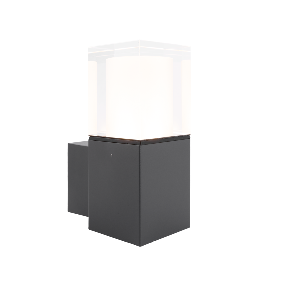 Arendal zwart grafietgrijs buitenlamp tuinverlichting norlys wandlamp E14 1250B