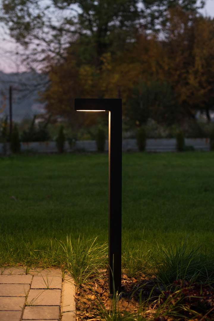 Norlys padverlichting led asker bruin corten, bruin koper, beige,grijs, lichtgrijs, zwart, antraciet 55 en 85 cm tuinextra kaatsheuvel