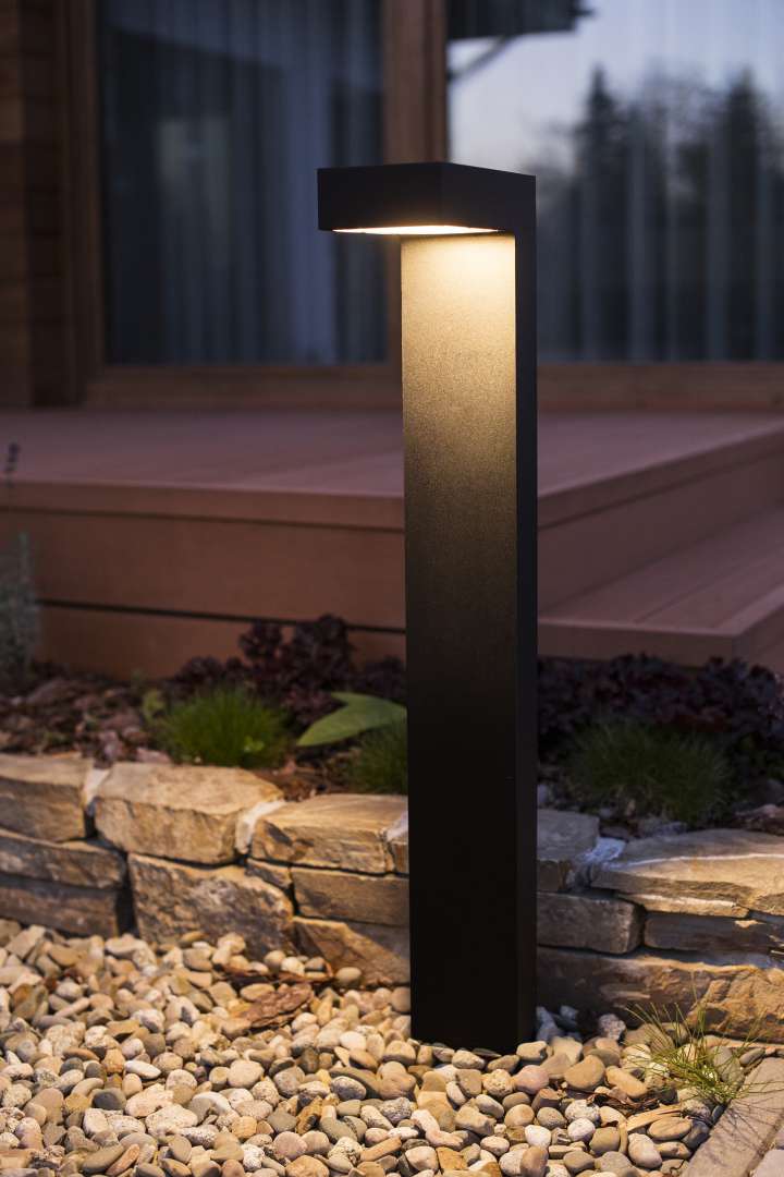 Norlys padverlichting led asker zwart 85 cm tuinextra kaatsheuvel